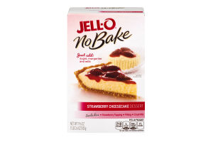 JELL-O No Bake Cheese Cake Dessert Mix Strawberry