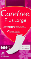 Прокладки гіг.Carefree Plus Large 36шт