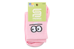 Шкарпетки підліткові кольорові висока резинка р.20-24 Premier Socks