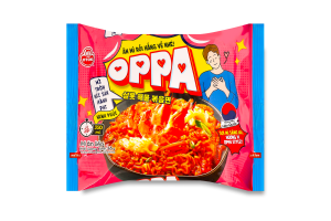 Лапша быстрого приготовления со вкусом морепродуктов и лука Oppa Otoki м/у 65г