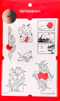 Тату Tattooshka Asian mood тимчасові