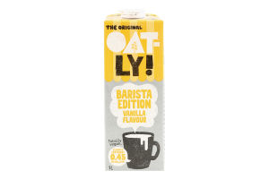 Напій вівсяний Barista Edition зі смаком ванілі, 1 л Oatly