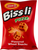 Снеки Bissli пшеничні зі смаком піци