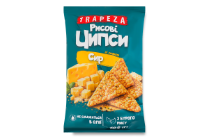 Чипсы из бурого риса Сыр Trapeza м/у 60г