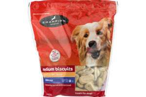 Champion Breed Treats For Dogs Medium Biscuits Peanut Butter Medium Dogs