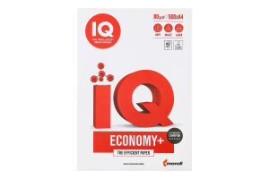 Папір офісний А4 Mondi Bus IQ Economy+ 500 арк. IQ