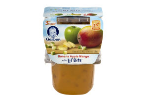 Gerber 3rd Foods Banana Apple Mango With Lil' Bits - 2 CT
