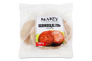 Шницель замороженный Makey м/у 500г