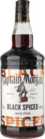 Напиток алкогольный 1л 40% на основе карибского рома Black Spiced Captain Morgan бут