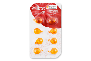 Вітаміни д/волосся Здоров'я з женьшенем та медом 8*1мл капсули Ellips