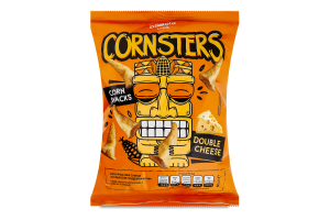Снеки кукурудзяні Подвійний сир Cornsters Pikolo м/у 60г