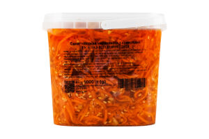 Морковь маринованная с кунжутом Повний Кошик ведро 1кг