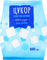 Цукор білий кристалічний з цукрового буряка першої категорії Субота м/у 800г
