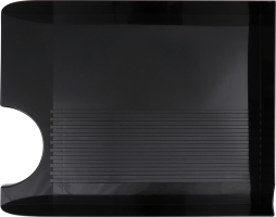 Лоток для бумаги горизонтальный черный №ЛГ-04 ТОВ АСН ЛТД 1шт