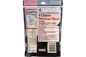 Ahold 4 Cheese Mexican Blend 2% Milk Finely Shredded