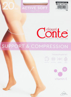 Колготки жіночі Conte elegant Active soft 20den 5 natural