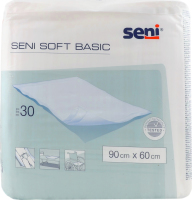 Пелюшки гігієнічні 90х60см Soft Basic Seni 30шт