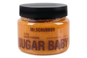 Скраб для тела сахарный Salted caramel Sugar baby Mr.Scrubber 450г