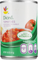 Ahold Roasted Garlic and Onions Diced Tomatoes
