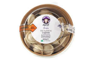 Пельмени с курицей ручная лепка Мадам Пе к/у 400г