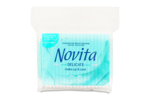 Палочки ватные косметические Delicate Novita 200шт