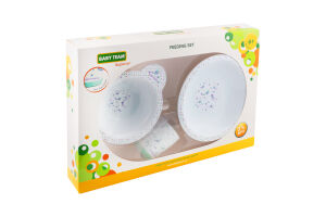 Набір д/годування Тарілка+Миска+Чашка Baby Team