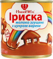 Молоко сгущенное 6% вареное с сахаром Ириска Mama Milla ж/б 370г