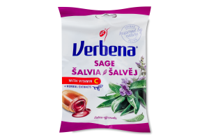 Конфеты мягкие с шалфеем и витамином C Verbena м/у 60г