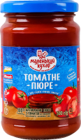 Пюре томатное 10% натуральное пастеризованное из перетертых томатов Маленький кухар с/б 300г