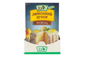 Цукор лимонний Еко м/у 20г