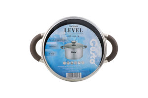 Каструля Level 1,9л з силіконовими ручками 16см Gusto