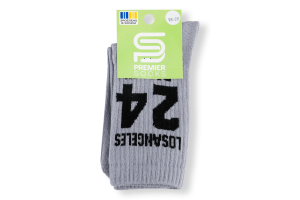 Шкарпетки дитячі Premier socks 24 сірий р.18-20