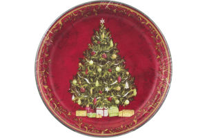 Smart Living Holiday Paper Plates Living Majestic Tree 8 3/4in - 8 CT