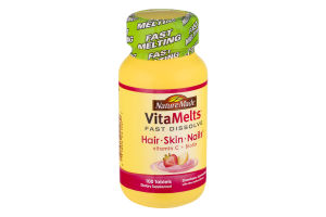 Nature Made VitaMelts Fast Dissolve Hair, Skin and Nails Strawberry Lemonade - 100 CT