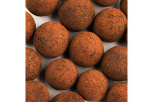 Фундук в молочному шоколаді покр какао-порошком