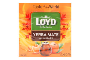 Чай мате ар.мандарину пак.Loyd 20*1,7г