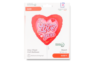 Кулька фольгована Романтичні послання 18" Grabo