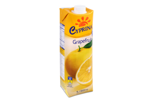 Сік грейпфрутовий 1л Cyprina
