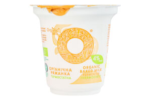 Ряженка 4% органическая термостатная Organic Milk ст 250г
