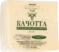 Сир ЛТ TASbio Качотта напівтверд буйв/м 1міс 34,6%