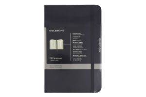 Записник Moleskine PRO середній чорний