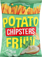Соломка картофельная соленая Сметана и зелень Chipster's м/у 70г