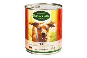 Корм для собак Baskerville говядина