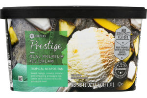 Prestige Real Premium Ice Cream Tropical Neapolitan