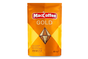 Кава розчинна сублімована Gold MacCoffee д/п 60г