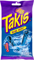 Чипси Takis Blue heat смак чилі та лайму