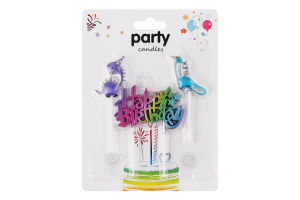 Набір свічок д/т Hap birth та 2 дино CZ080337-02 6909 И356