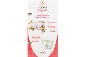 Yoplait Original Low Fat Yogurt Strawberry & Strawberry Banana - 8 CT