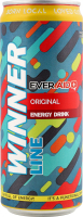 Напій енергетичний безалкогольний Winner Line Original середньогазований 330мл ж/б Ever Aid