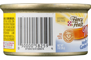 Fancy Feast Mornings Medley with Trout, Garden Veggies and Egg in Sauce Gourmet Cat Food